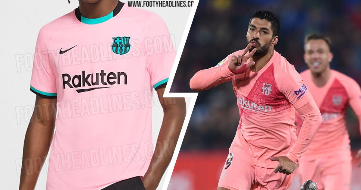 Barca S Third Kit Next Season Could Be Pink New Image Gets Leaked