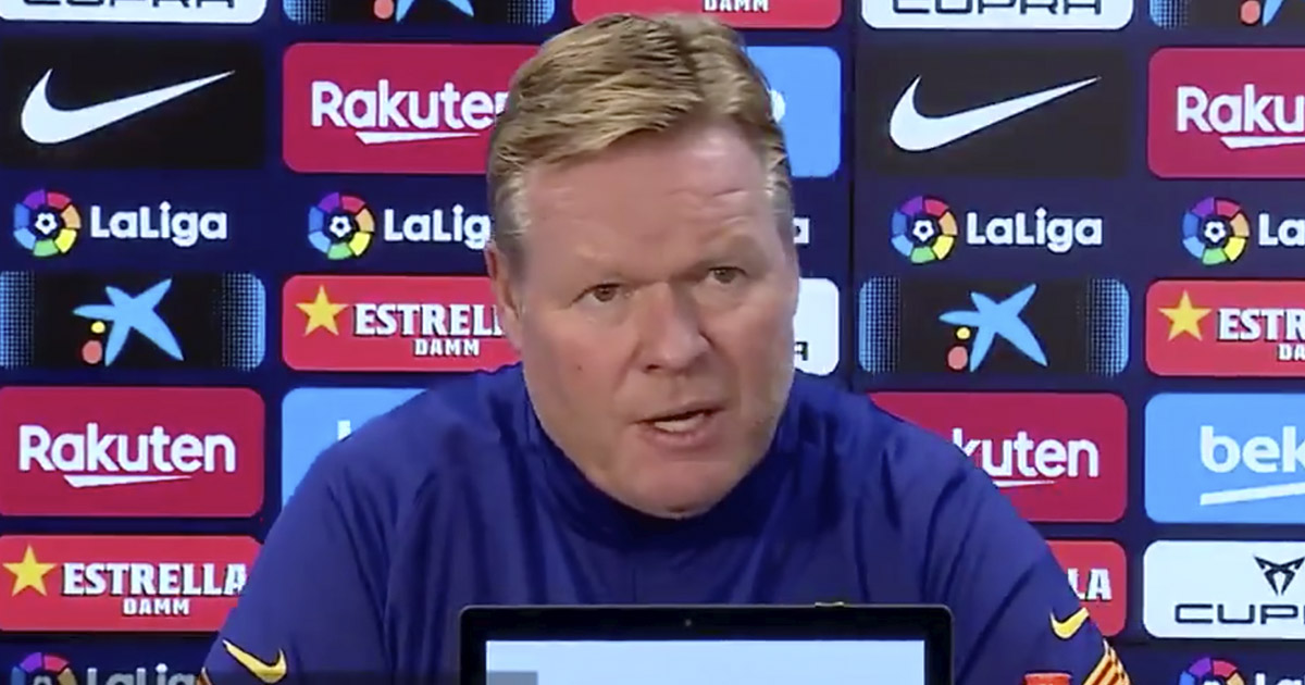 Koeman: 'Barcelona needs more players, we're limited in some positions'