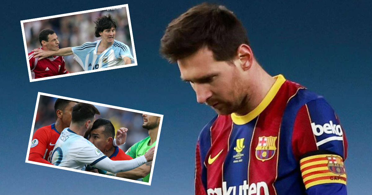 Messi got 4 red cards in his career – and three of them on special occasions: 1-minute read