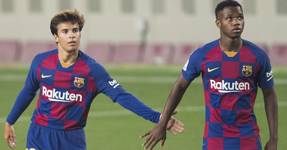 I don't count on them': Barca B coach Garcia Pimienta reveals why Fati and Puig won't feature in the playoff final