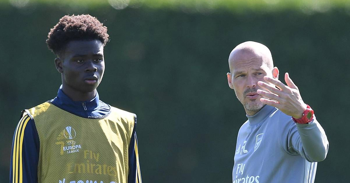 Ljungberg reveals Saka wasn't happy with the left-back switch