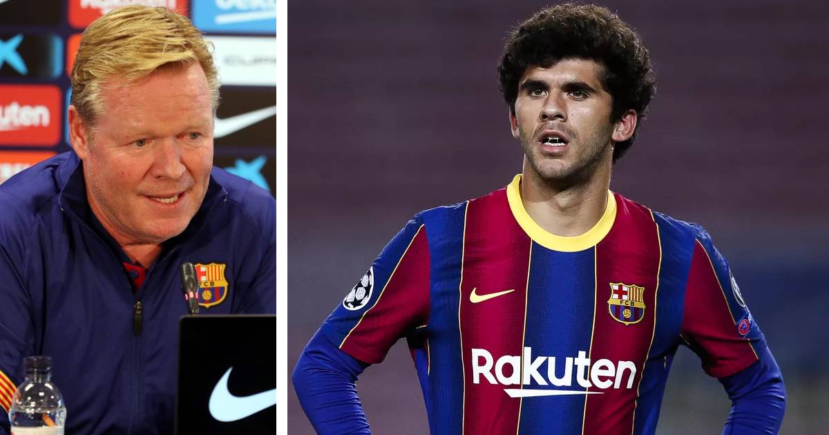 Ronald Koeman impressed with Carles Alena's improvement but refuses to rule out January move