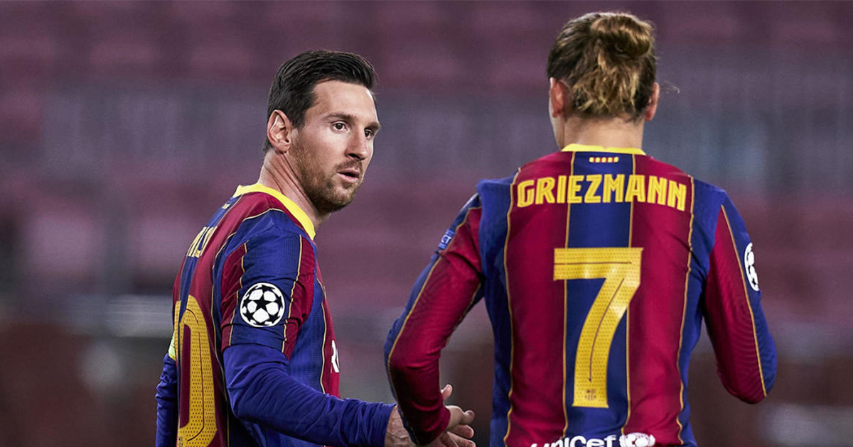 Revealed: Messi gave Griezmann just one pass while Antoine passed Leo twice in Atletico game