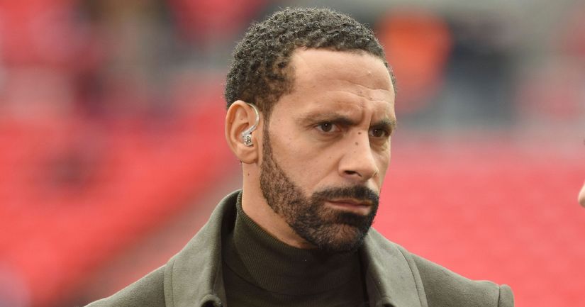'There's 10-15 people in balaclavas and hoodies': Rio Ferdinand recalls how Man United fans pressured him into signing new contract - logo