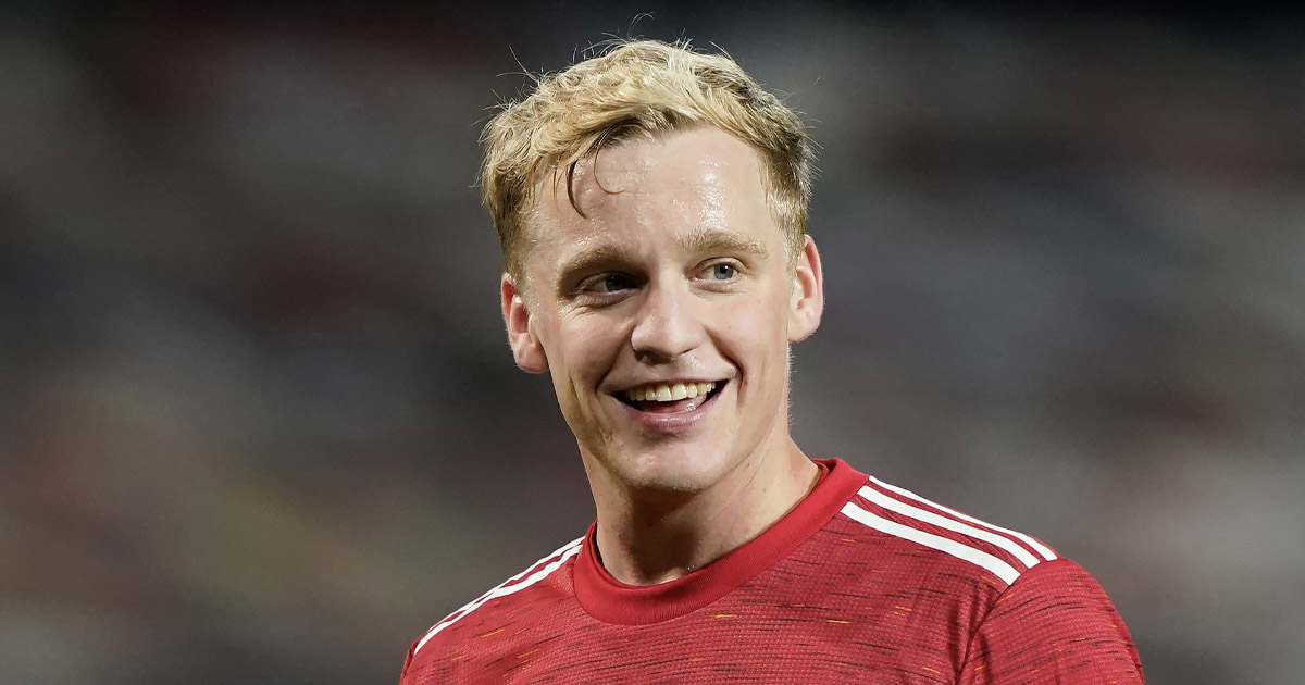 'Van de Beek the shining light from this half so far': Fans in awe of ...