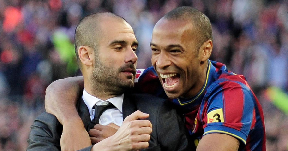 Thierry Henry: Pep Guardiola 'opened my eyes' to the power of pressing