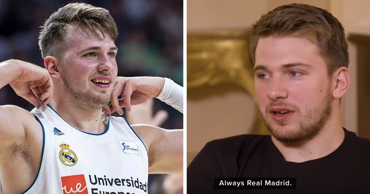 Luka Doncic talks his love for football, Real Madrid and Cristiano ...