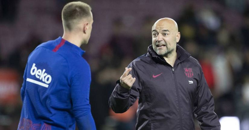 Revealed: Barca's goalkeepers coach De la Fuente was sent off for harsh  words addressed at Granada staff