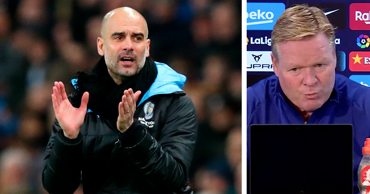 Barcelona boss Koeman reacts to Guardiola extending City deal: 'He's a reference for all managers'