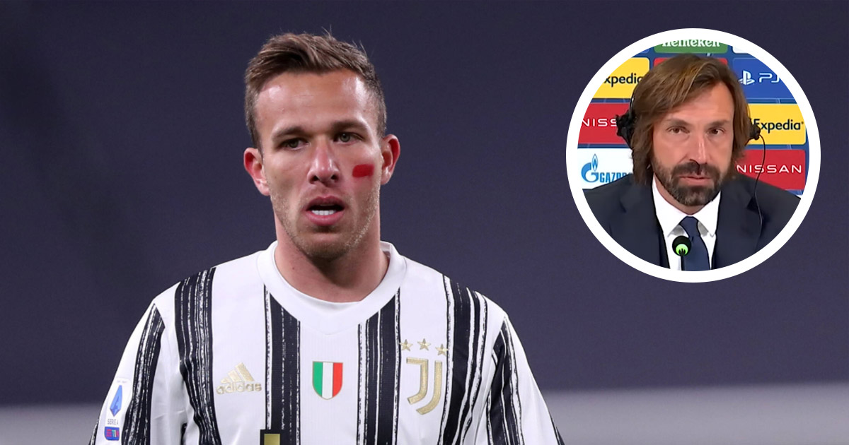 Andrea Pirlo admits Arthur lacks vision a bit after ex-Blaugrana's another poor showing