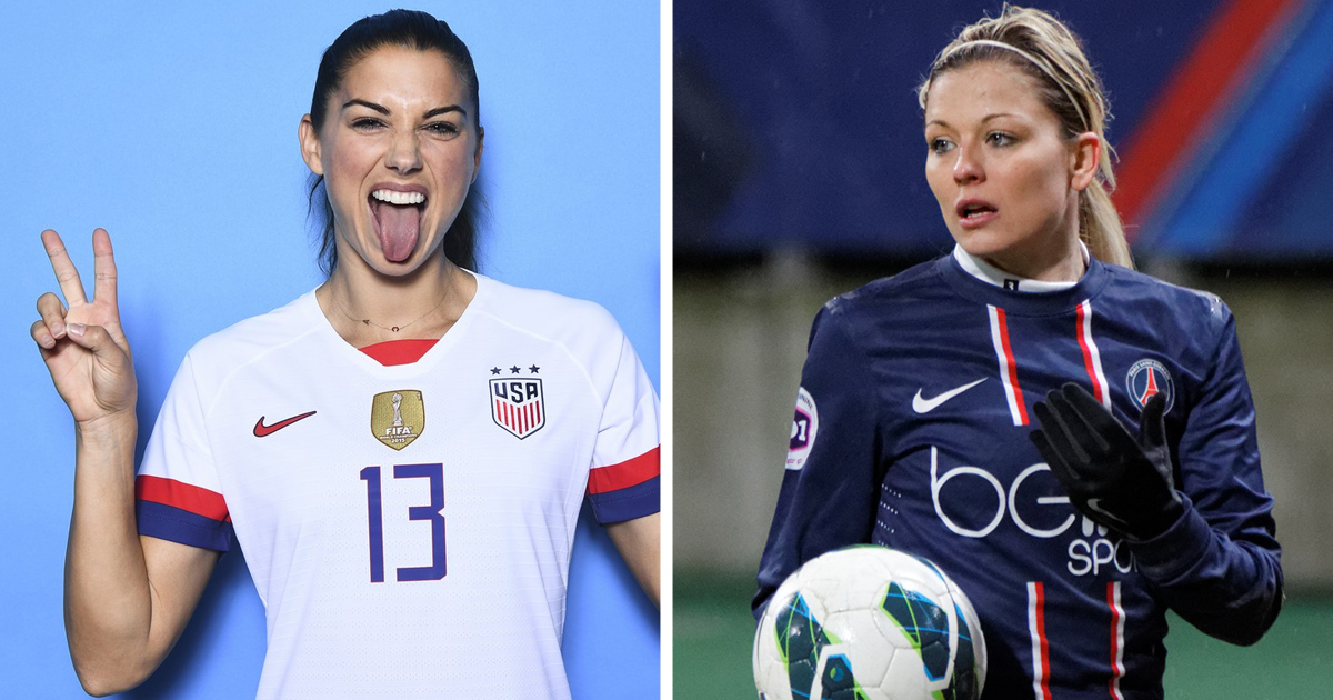 Sexy Female Soccer Players. 