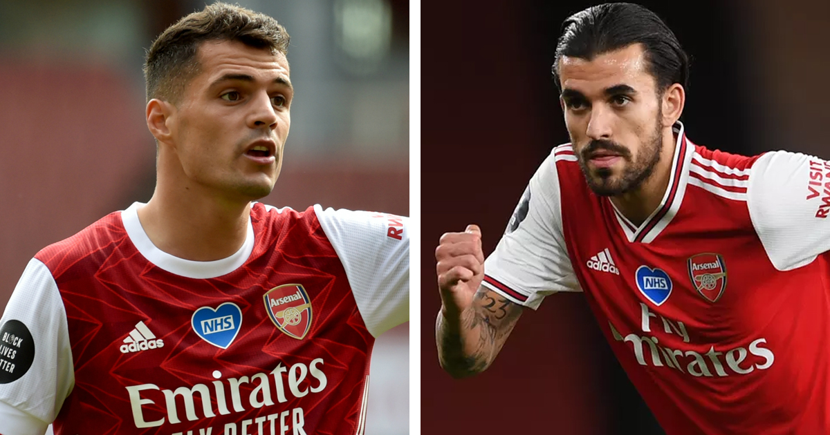 Xhaka Vs Ceballos Comparing Offensive And Defensive Contributions Of Swiss And Spaniard In 2019 20 Pl Season
