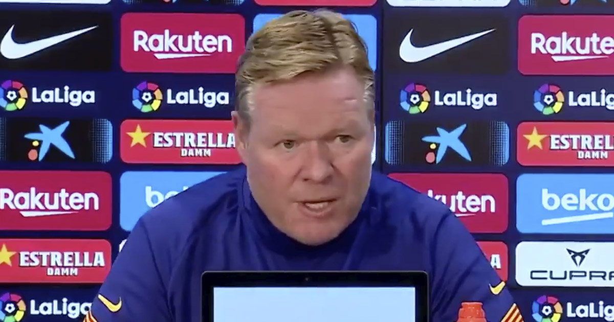 Barcelona manager Koeman:'My first 100 days at Barca? I had quieter days at other clubs'