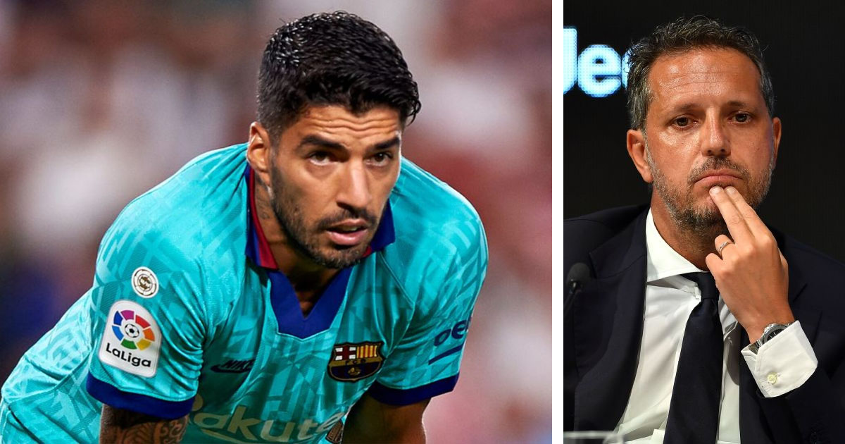 Luis Suarez is not on our list': Juventus director Paratici