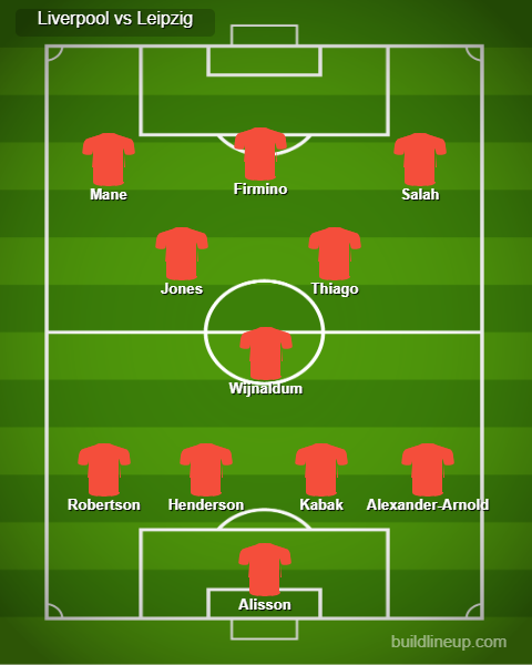 Ox To Start Select Your Preferred Liverpool Xi Vs Leipzig From 2 Options