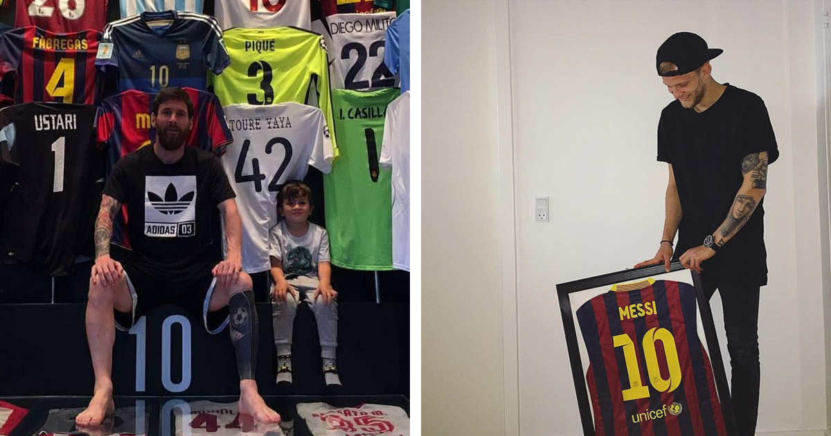Forced' to put this on wall: How Copenhagen player brilliantly reacted to seeing his shirt in Leo collection - Football | Tribuna.com
